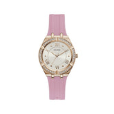 Guess Multicolor Rubber Dress Watch